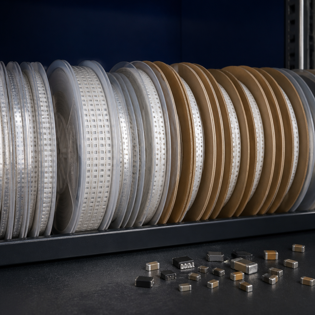 Electronic component reels
